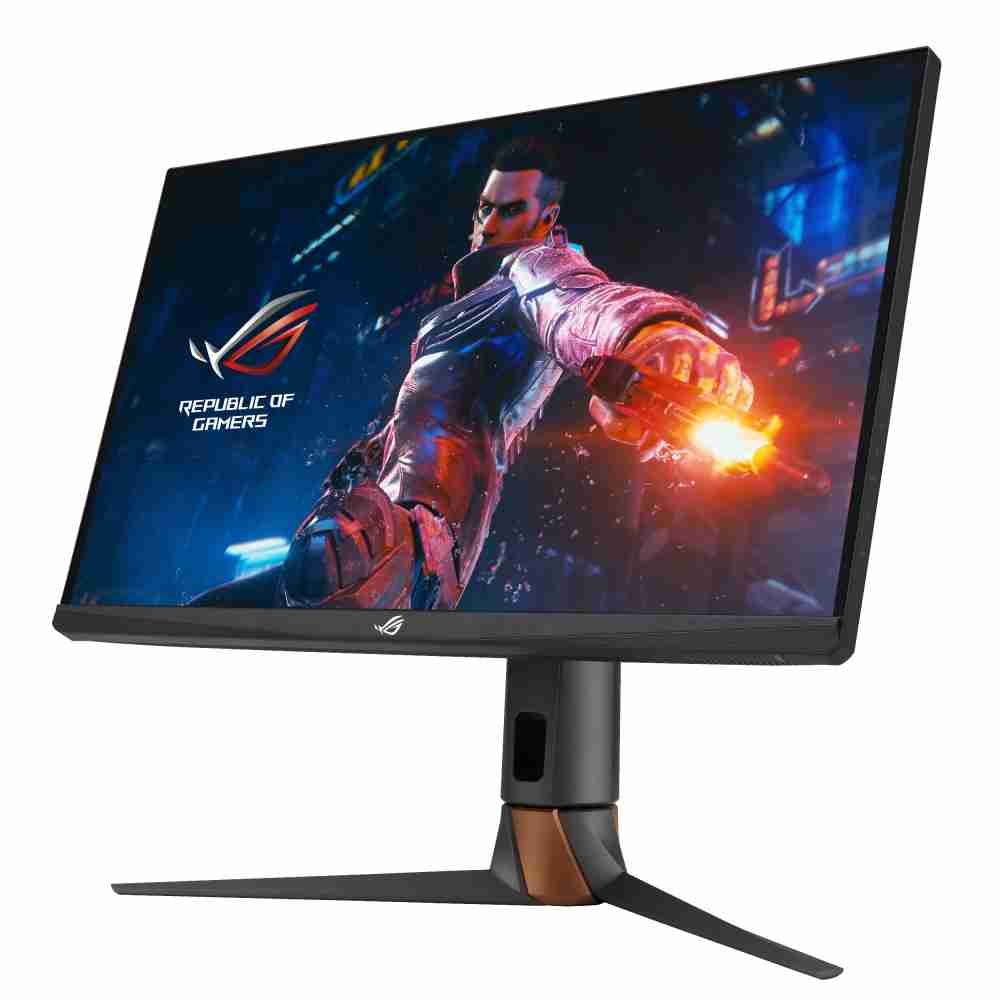 华硕ASUS ROG Swift 360Hz PG27AQN，，，采用传奇国际全新可支持ULMB2技术的高阶电竞显示器，，为电竞玩家打造突破以往的急速游戏体验。。（图片来源：ASUS提供）