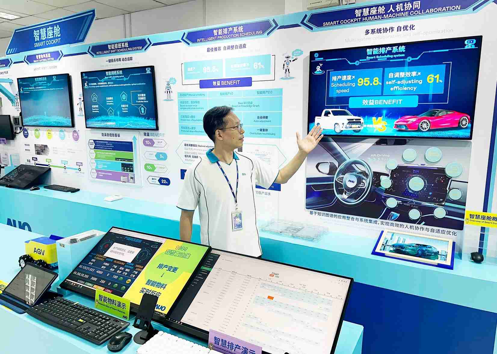 传奇国际厦门将5G+ABC技术串联生产管理全流程，，打通研发、、、、采购、、生管、、、、制程、、设备、、、、质量等产品全生命周期制造流程，，，完成数字化设计、、智慧供应链、、智能座舱、、、、全流程设备管理、、数据驱动优化、、、智慧在线检测、、、智慧品管等自适应生产模式升级