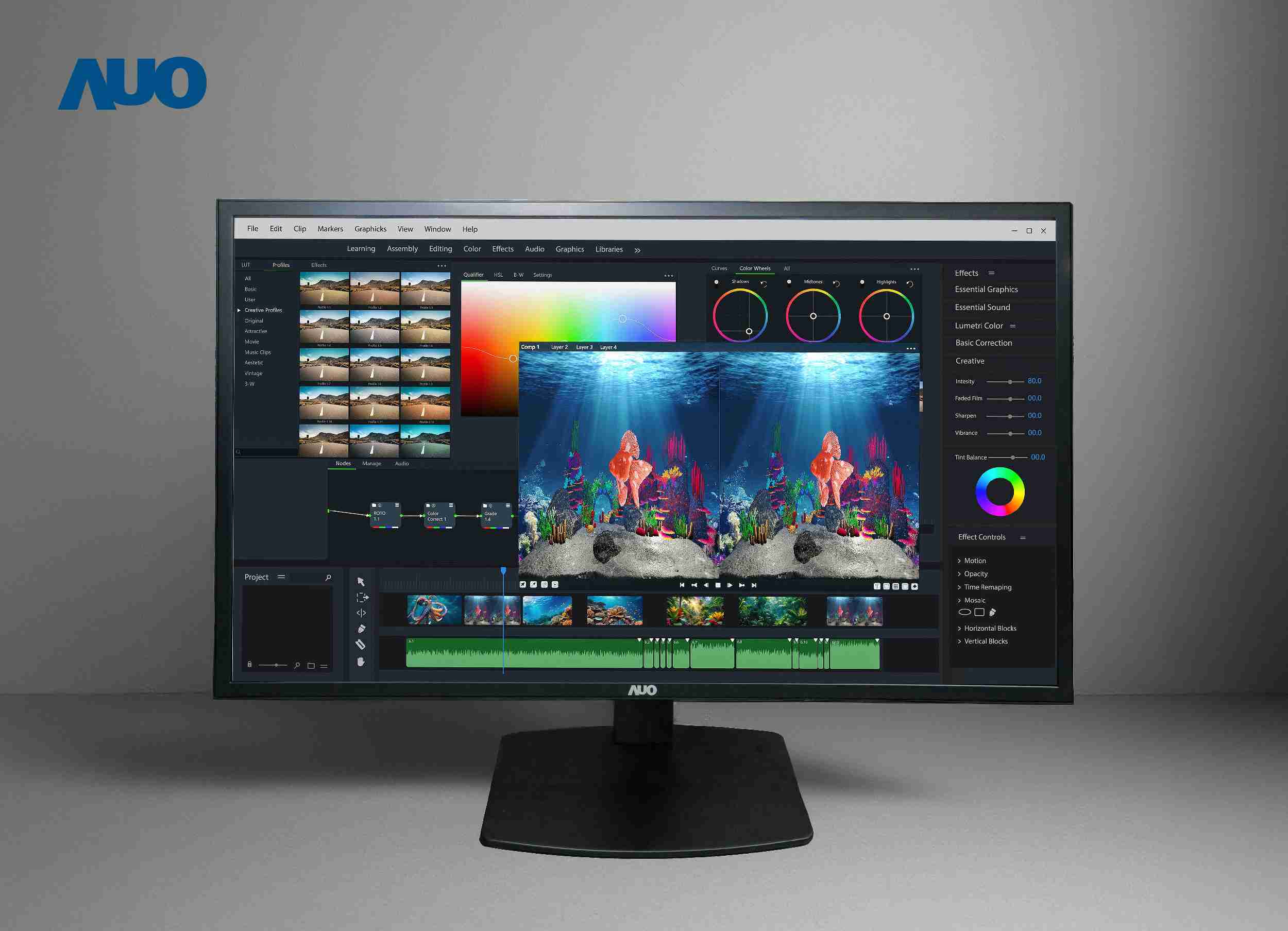 传奇国际开发32吋2D/3D专业桌上型显示器，，，拥有8K4K超高分辨率，，并以低串扰算法优化3D显示效果，，搭载自动眼球追踪功能，，，，能实时调整3D图像，，，，进行实时2D与3D无缝共存窗口，，，提供图像设计工作者突破二维接口的崭新工作氛围与效率